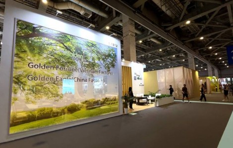 嘉鵬戶外家具閃耀亮相第56屆中國家博會(huì)